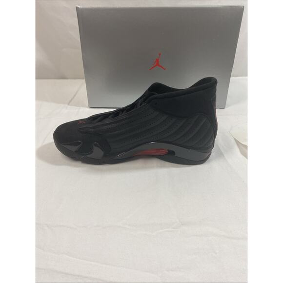 Nike Air Jordan 14 1999 OG XIV 136016-001 Black Varsity Red The Last Shot Sz12 - Picture 8 of 16